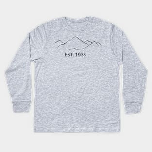 1933 Kids Long Sleeve T-Shirt